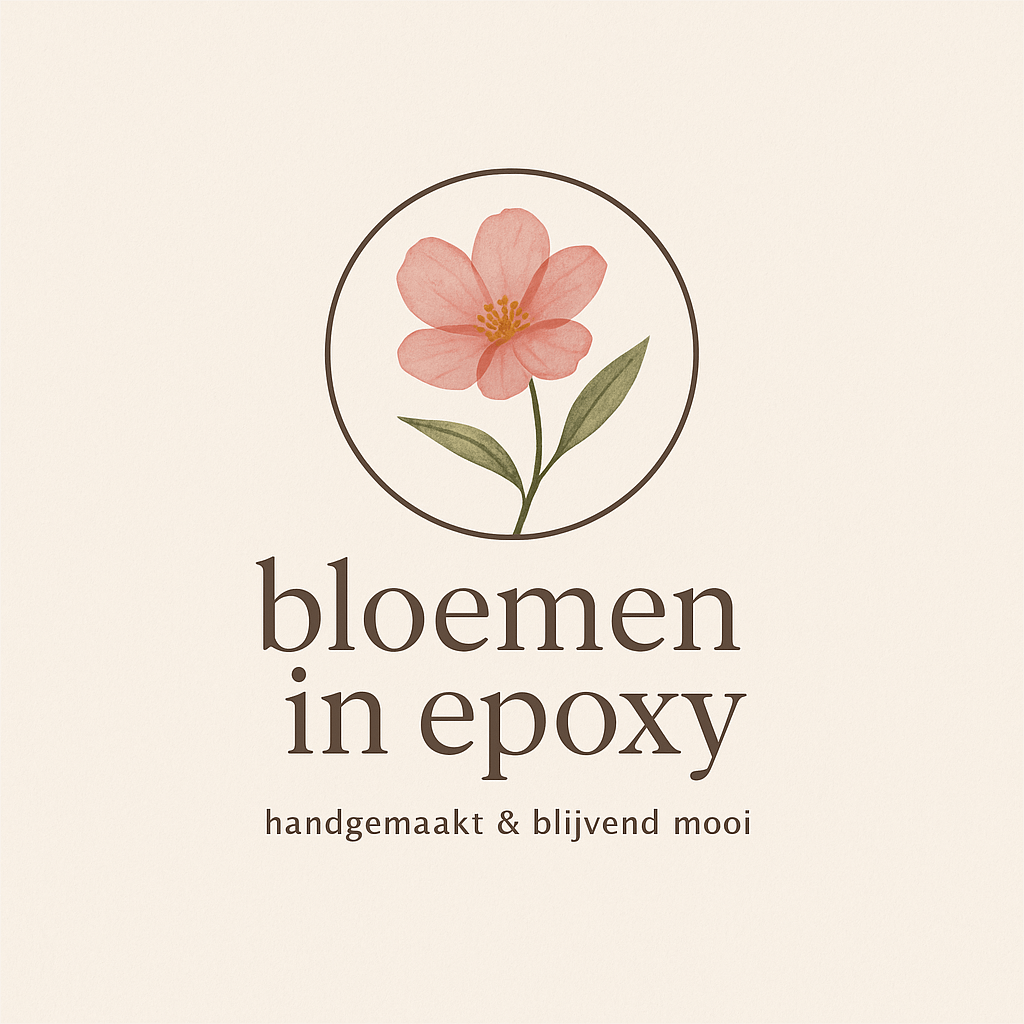 logo bloemen in epoxy